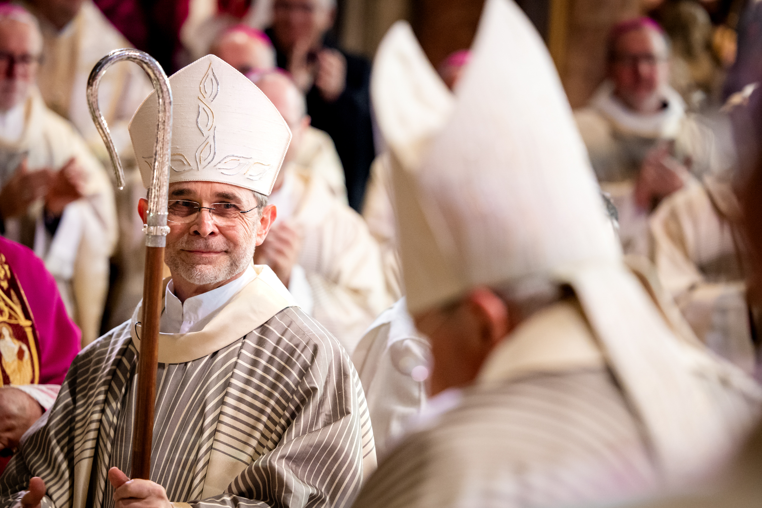 Josef Grünwidl während der Weihe, Copyright: Erzdiözese Wien, Schönlaub